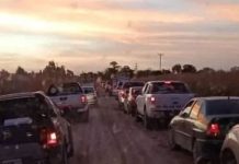 Bronca de Moccero con el policía que organizó el alcoholemia tras la jineteada