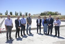 Kicillof pasó por Bahía y supervisó el avance de las obras hídricas