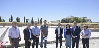 Kicillof pasó por Bahía y supervisó el avance de las obras hídricas